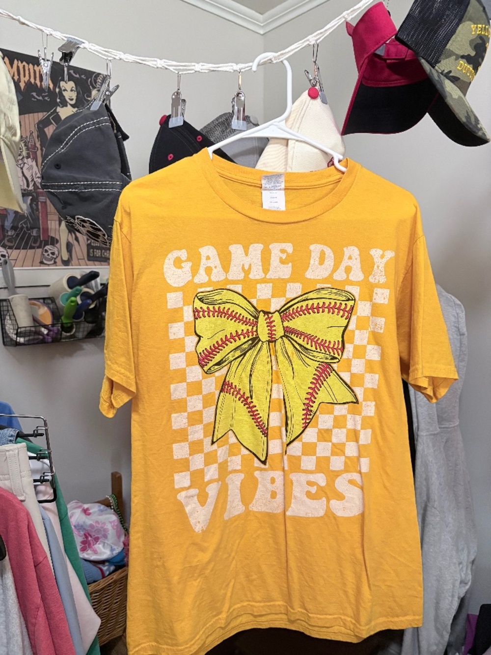 Softball game day shirt